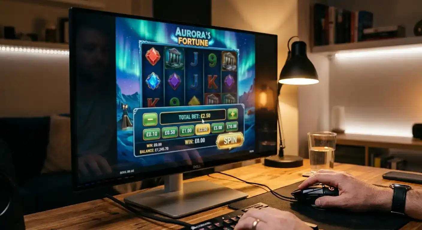 Casino game interface highlighting maximum bet cap during active bonus play
