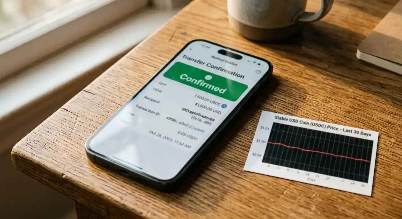 Stablecoin USDT transaction flow for online casino payments